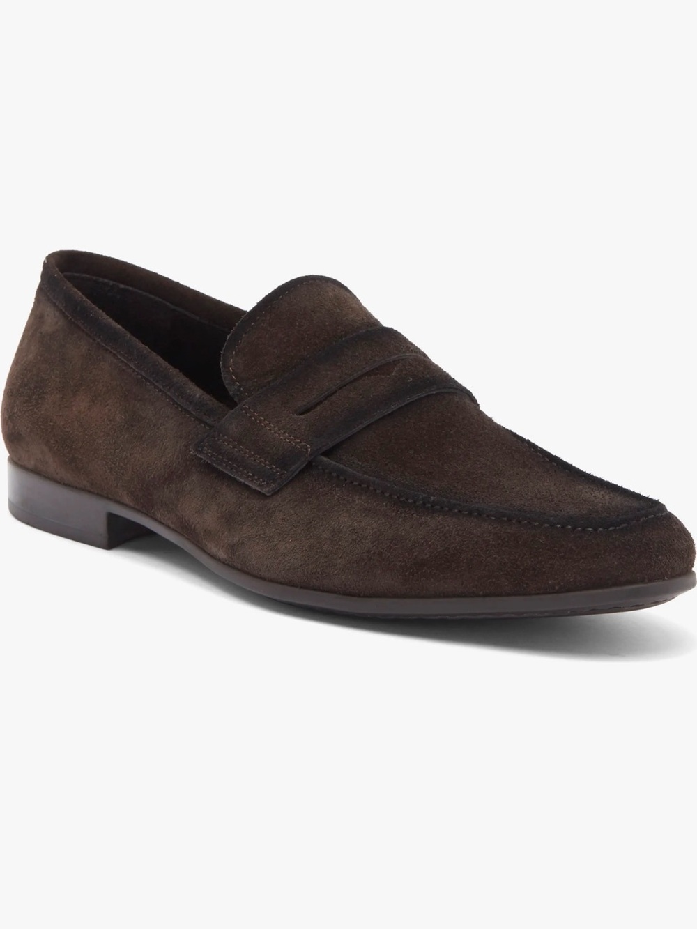 To Boot Brown Suede Penny Loafers